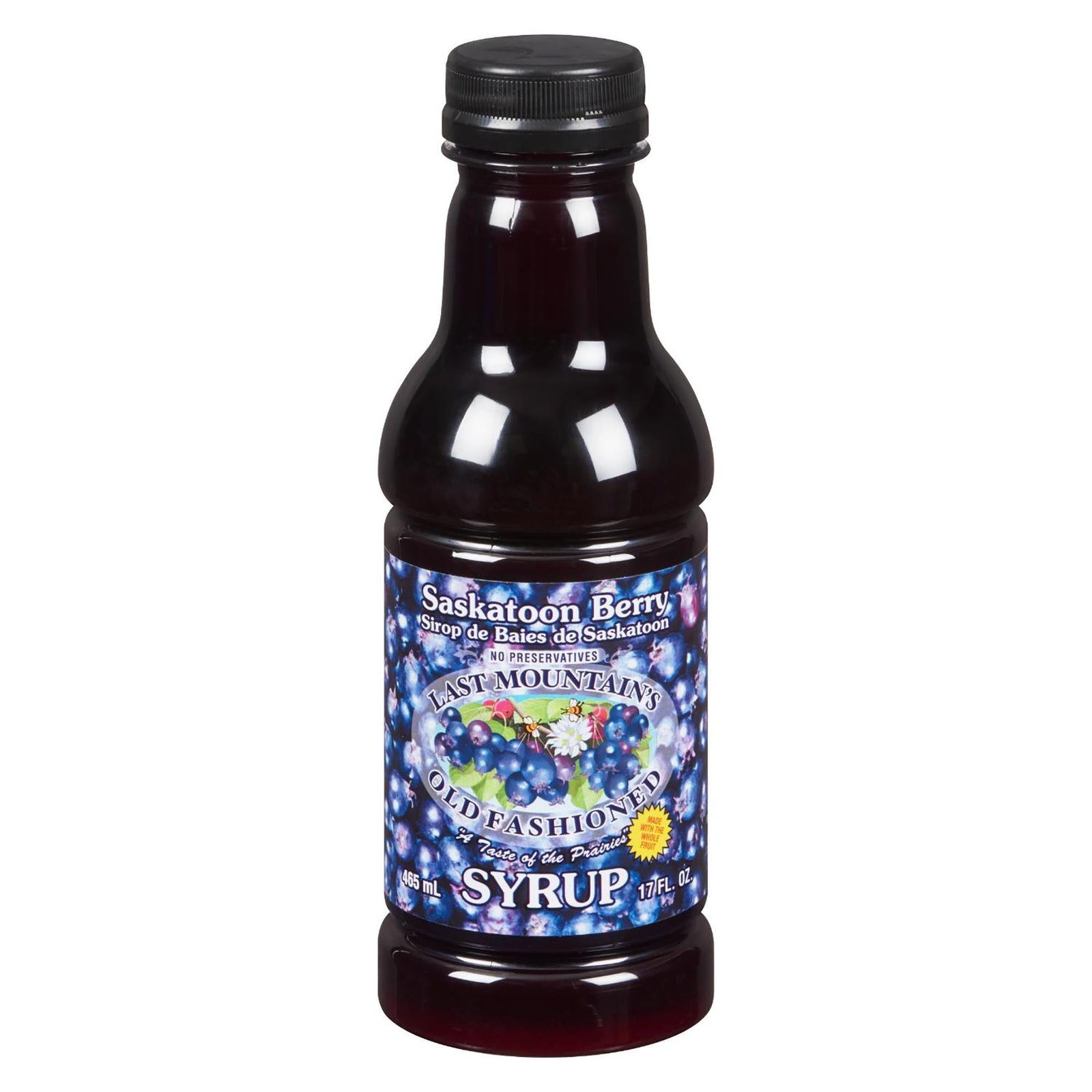 Last Mountain's Old Fashioned Saskatoon Berry Syrup, 465-ml