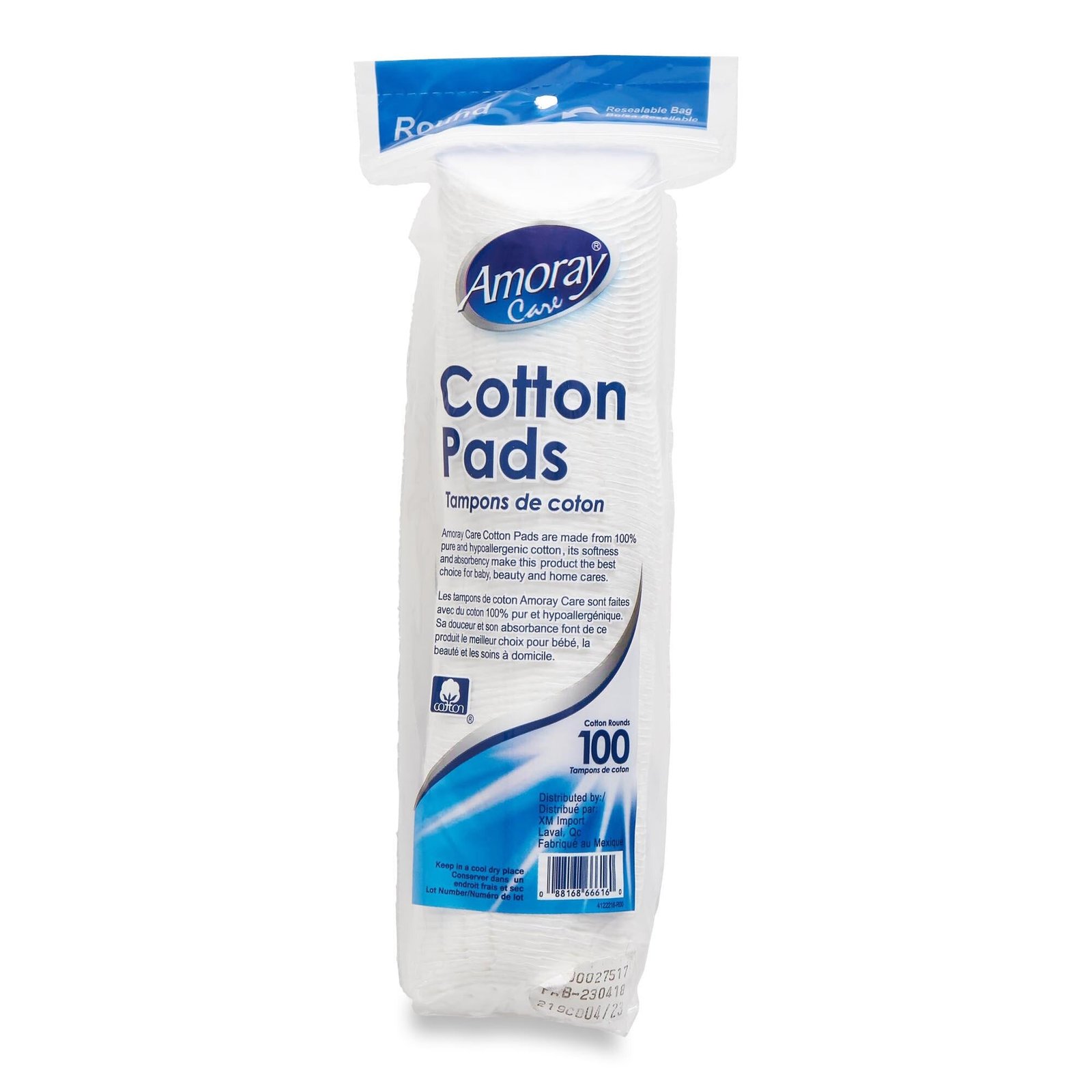 Amoray Care Cotton Pads - 100pk.
