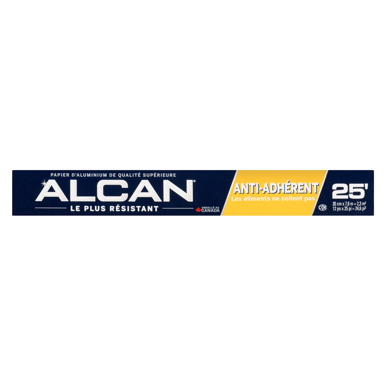 Alcan Non-Stick Baking Aluminum Foil, 25-ft