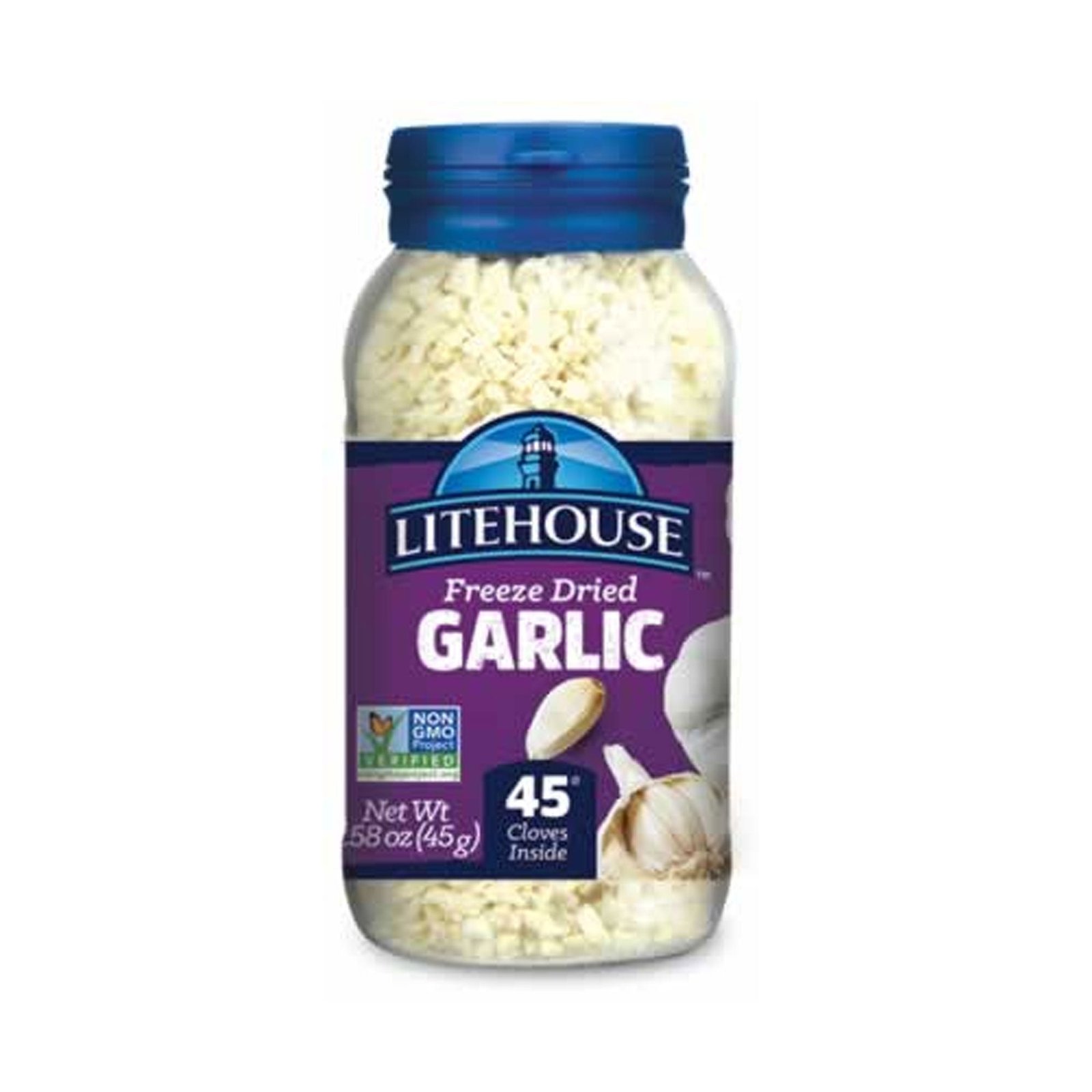 Litehouse Freeze Dried Garlic, 45-g