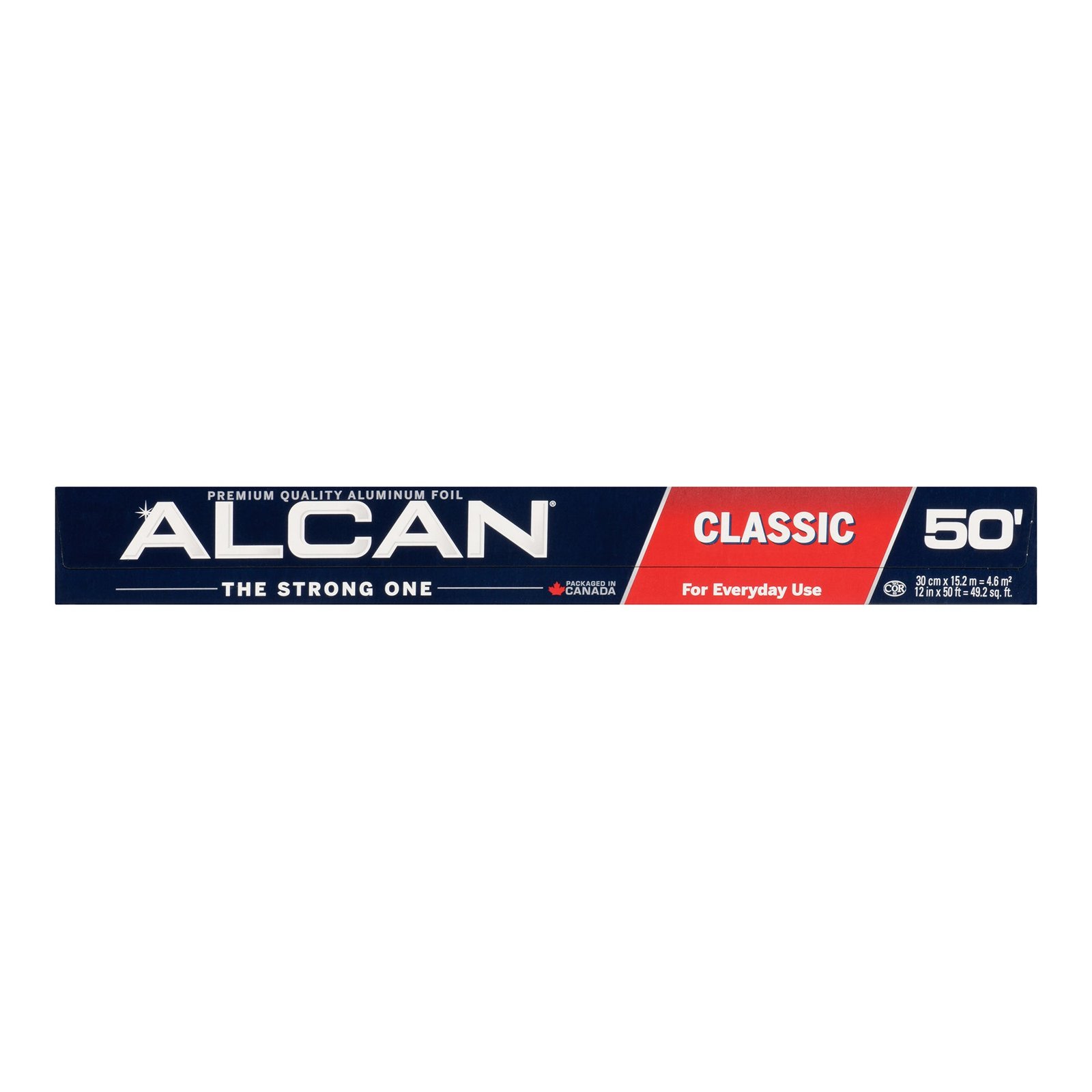 Alcan Strong and Flexible Aluminum Foil, 50-ft