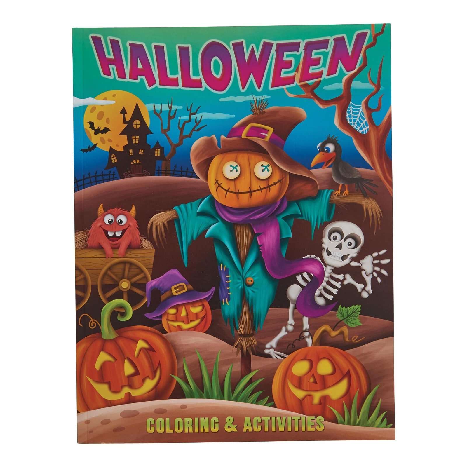 Halloween Jumbo Kids Colouring Book