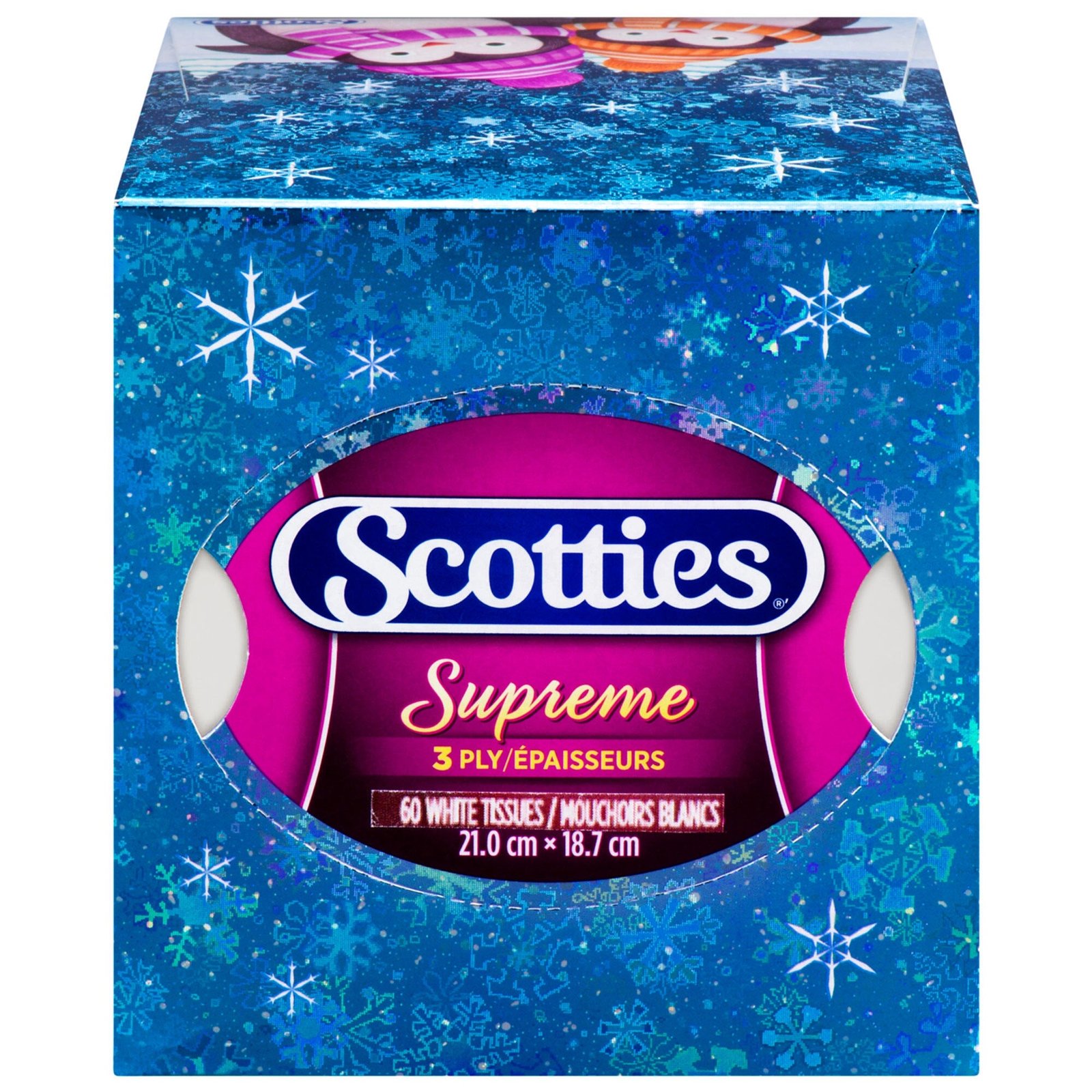 Scotties Facial Tissue Holiday Cube